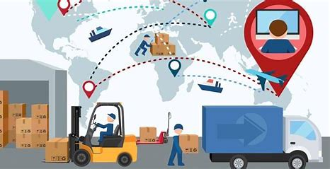 Ứng dụng của logistics trong môi trường thương mại.